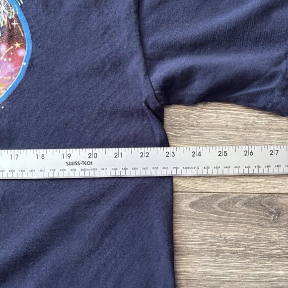 Disney Dreams Florida Blue Print T-Shirt Adult XL Mickey Minnie Donald Duck Y2K - Picture 3 of 10